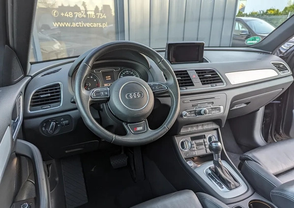 Audi Q3 cena 64999 przebieg: 184125, rok produkcji 2013 z Bełżyce małe 436